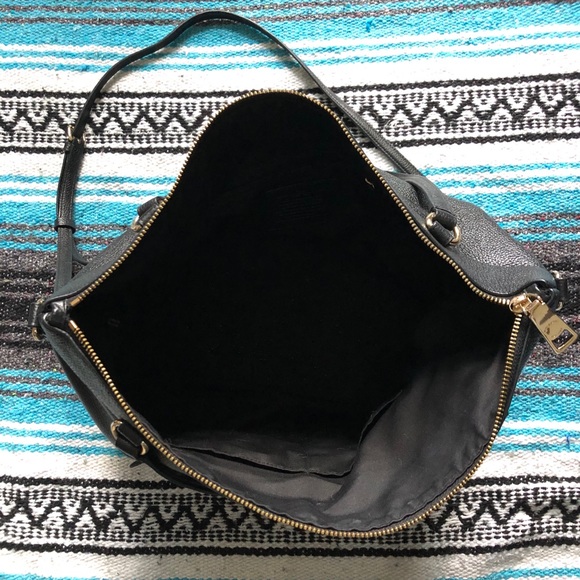 Coach Black leather Tote Purse - Picture 2 of 4